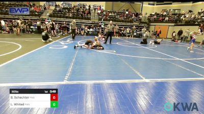 80 lbs Consolation - Brody Schechter, Perry Wrestling Academy vs Logan Whited, Perry Wrestling Academy