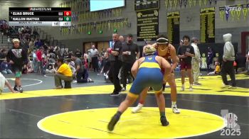 168 lbs Cons. Round 2 - Kallon Mattox, Clark vs Elias Bruce, Kastner