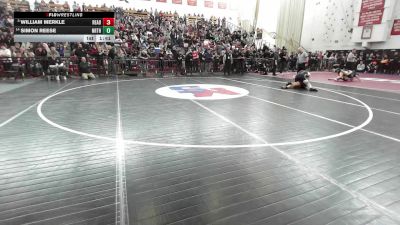 144 lbs Round Of 16 - William Merkle, Reading vs Simon Reese, Northbridge