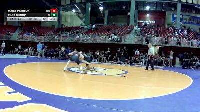 132 lbs Placement (4 Team) - Riley Bishop, Doniphan-Trumbull vs James Pearson, Eaglecrest