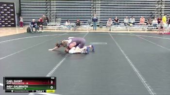 110 lbs Round 2 (10 Team) - Cael Short, Noke Wrestling RTC vs Indy Galbraith, Hanover Hawkeye