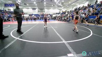 52 lbs Quarterfinal - Kaiden Candy, Sperry Wrestling Club vs Thomas Sandlin, Vian Wrestling Club