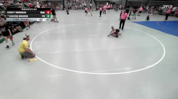 72-79 lbs Cons. Round 1 - Colton Bruess, TJ Trained Wrestling vs Chevy Nierman, Perry Meridian Wrestling Club
