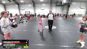 57 lbs Round 1 (3 Team) - Charliegh Richardson, Storm Wrestling vs Aleysha Mendez, Reverence Wrestling