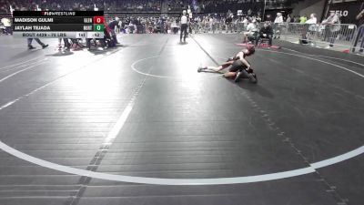 75 lbs Consi Of 8 #2 - Madison Gulmi, Glen Rock Panthers vs Jaylah Tejada, North Bergen