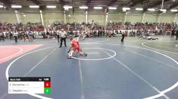 132 lbs Round Of 16 - Zavian Geronimo, Live Training vs Christopher Teeples, Mayer