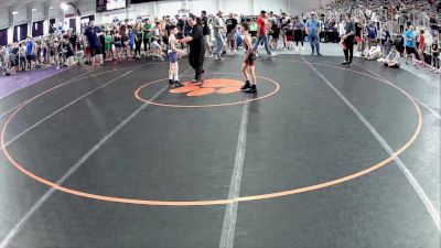 70 lbs Cons. Round 1 - Drake Melton, Backyard Brawlers West Wrestling vs Cruz Urioste, Team Donahoe Wrestling Club