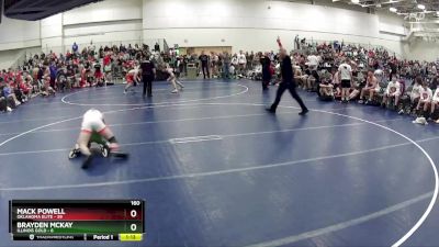 160 lbs Finals (8 Team) - Mack Powell, Oklahoma Elite vs Brayden McKay, Illinois Gold