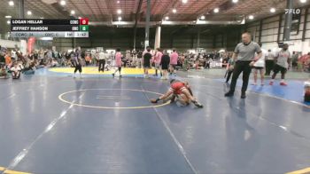 65 lbs Logan Hellar, CAPITAL CITY WRESTLING CLUB vs Jeffrey Hanson, GRIZZLY WRESTLING CLUB
