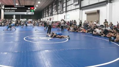 75 lbs Placement (4 Team) - Colin Lloyd, MIDLOTHIAN MINERS WRESTLING CLUB vs Mason Gibson, GREAT NECK WRESTLING CLUB GOLD
