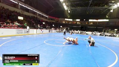 157 lbs Quarterfinal - Mike Johnson, Casteel vs Ali Elasfia, Williams Field