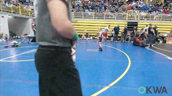 52 lbs Consi Of 4 - PC Smith, Pawhuska Elks Takedown vs Hazen Rackley, Jacket Wrestling Club