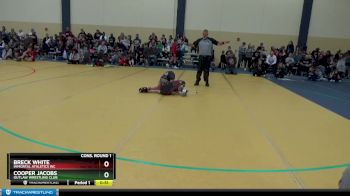 70 lbs Cons. Round 1 - Breck White, Immortal Athletics WC vs Cooper Jacobs, Outlaw Wrestling Club