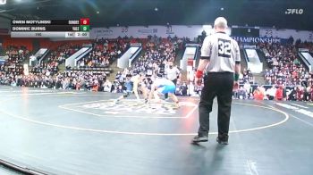190 lbs Finals (8 Team) - Owen Motylinski, Dundee vs Dominic Burns, Yale