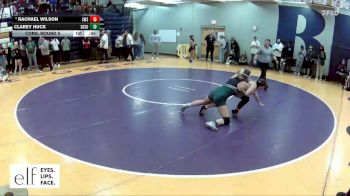 135 lbs. Cons. Round 5 - Clarey Huck, DeSoto vs Rachael Wilson, Shawnee Mission South