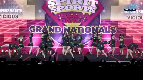 CheerForce San Diego - Vicious [2025 L2.1 Senior - PREP Day 1] 2025 Spirit Sports Grand Nationals