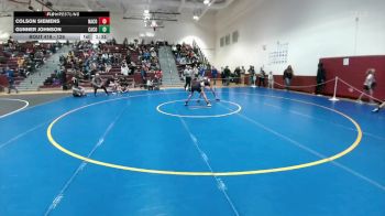 126 lbs Quarterfinal - Colson Siemens, Natrona County vs Gunner Johnson, Campbell County