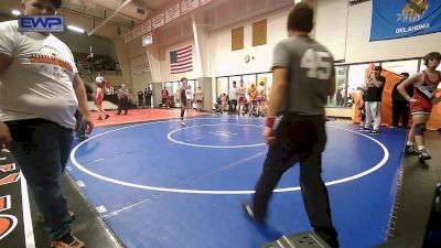 126 lbs Final - Jaegen Jones, Skiatook JH Wrestling vs Jameson Allen, Sperry Wrestling Club