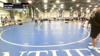 160 lbs Rr Rnd 2 - Izaac Gaines, Team Gotcha vs Joel Welch, Team 922