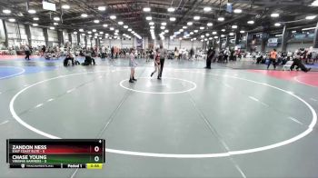 76 lbs Rd# 9- 2:15pm Saturday Final Pool - Chase Young, Virginia Hammers vs Zandon Ness, East Coast Elite