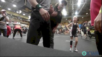 52 lbs 3rd Place - Crew Doty, Lexington Wrestling Club vs Carsyn Holcomb, Tecumseh Youth Wrestling