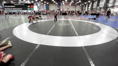 160 lbs Rr Rnd 1 - Dylan Smith, Indiana Outlaws Orange vs Nicholas Migliaccio, Vougars Wrestling