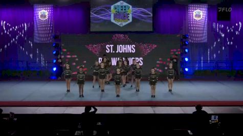 St. Johns PAL Warriors [2022 Jr. Varsity Show Cheer 1] 2022 Pop Warner National Cheer & Dance Championship