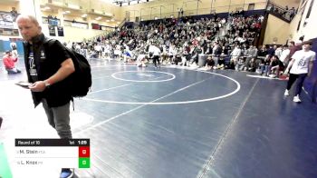 152 lbs Round Of 16 - Maxwell Stein, Faith Christian Academy vs Luke Knox, Perkiomen Valley