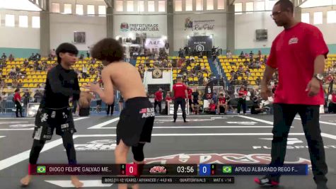 Apolo Albarado Rego Ferreira vs Diogo Felipe Galvao Medeiros 2025 ADCC Brazilian Nationals