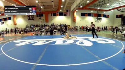 92 lbs Cons. Round 3 - Silas Lancour, PWA vs Bryce Howell, Jr Big Orange