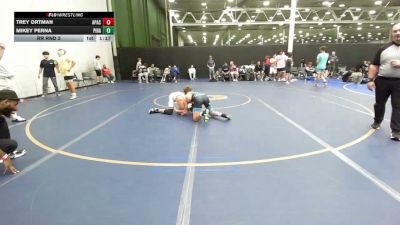 115 lbs Rr Rnd 3 - Trey Ortman, Apache Blue - HSC vs Mikey Perna, Pirates WC - HSC