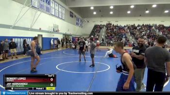 182 lbs Quarterfinal - Jay Hernandez, Cataline`s Wildcats vs Robert Lopez, Downey
