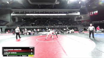 165 lbs 3rd Place Match - Carlos Garcia, Oakdale vs Alexander Webster, Folsom