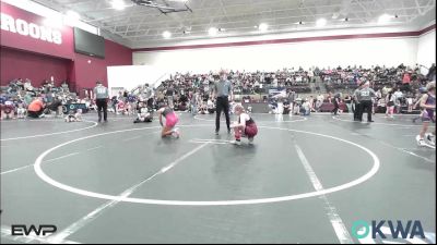 98-109 lbs Rr Rnd 3 - Hadley Edgar, Perry Wrestling Academy vs Angelica Ponce, South Central Punisher Wrestling Club