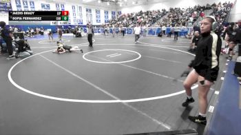 120 lbs Quarterfinal - Sofia Fernandez, Camarillo vs Jaedis Brady, Esperanza