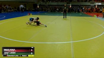 60 lbs Semis & 1st Wrestleback (8 Team) - Vinny Larsen, K-M vs Brock Kohls, Watertown-Mayer