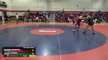 285 lbs 5th Place Match - Hayden Bradford, Huntsville vs Jaxon Hudgins, Mcadory
