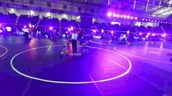 54 lbs Quarterfinal - Macey Erickson, Wiggins vs Karter Wright, Punisher Wrestling