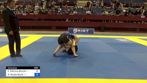 Emma Patricia Bruntil vs Ryley Nicole Boyle 2024 Pan IBJJF Jiu-Jitsu No-Gi Championship