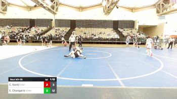 85 lbs Rr Rnd 5 - Cameron Sontz, Edge MS vs Elle Changaris, Steel Valley Renegades MS Club