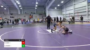 106 lbs Consolation - Anthony Clem, NY vs Ayden Smith, PA