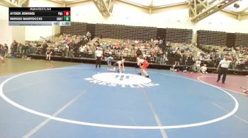 154-H lbs Round Of 16 - Ayden Jenkins, Pittsgrove Wrestling Association vs Sergio Martoccio, Unattached