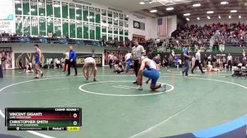 190 lbs Champ. Round 1 - Vincent Giganti, Lake Uniontown vs Christopher Smith, Miami East (Casstown)