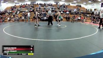 132 lbs Semifinal - Marcus Fricke, Mass. Washington vs Jacob Strailey, Lakeside