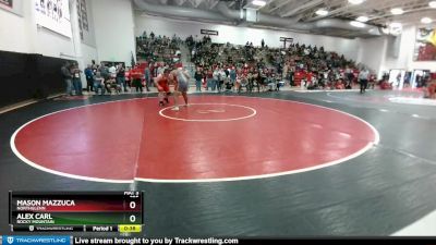 285 lbs Cons. Round 4 - Mason Mazzuca, Northglenn vs Alex Carl, Rocky Mountain