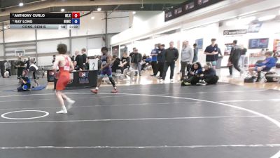 55 kg Cons. Semis - Anthony Curlo, New Jersey vs Ray Long, Notre Dame Wrestling Club