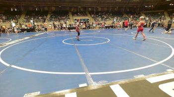 85 lbs Round Of 16 - Kaisen Kelley, Raw Wrestling Club vs Aiden Eversole, Cushing Tigers
