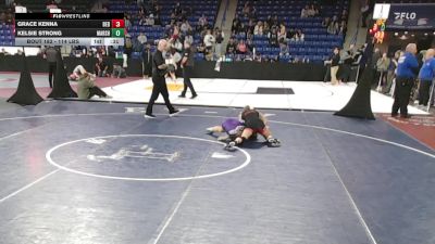 114 lbs Consi Of 4 - Grace Kenna, Bedford vs Kelsie Strong, Marshwood