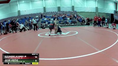 90 lbs Finals (2 Team) - Devin Noojin, Red Devil Pride Elite Wrestling vs Emmet Burkus, Chesterton Wrestling Club