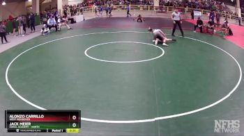 120 lbs Cons. Round 1 - Alonzo Carrillo, West Wendover vs Jack Meier, Coral Academy - North